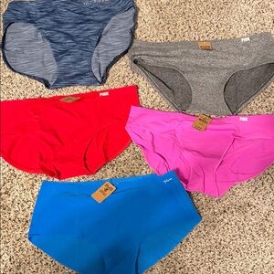 Victoria's Secret Panties - Blue, Gray, Red, Pink